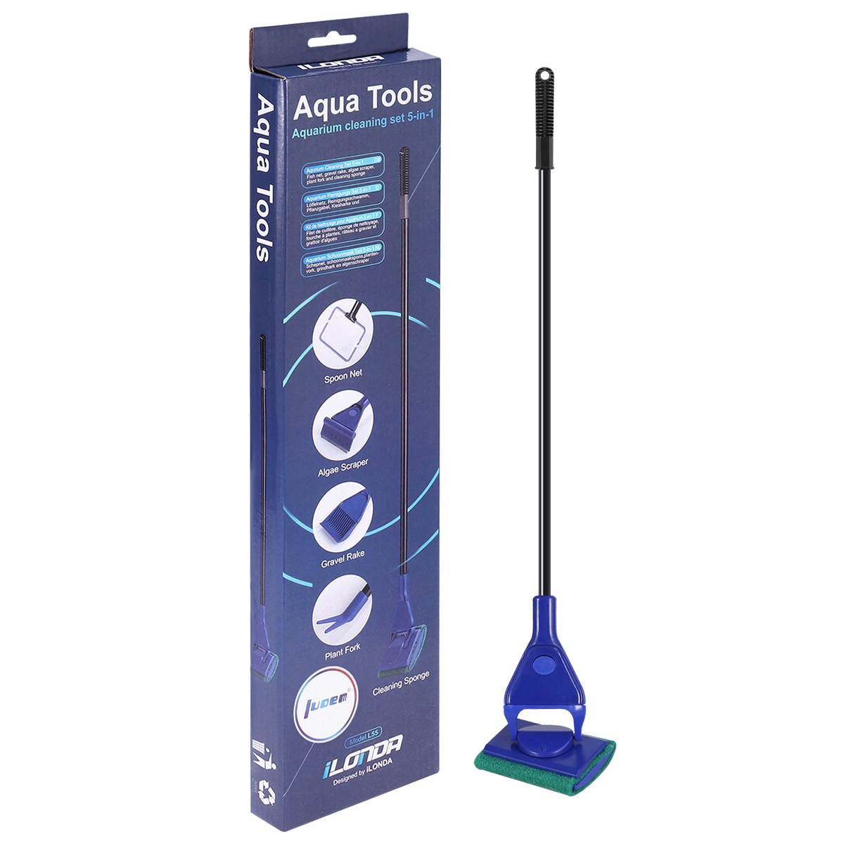 Planted Aquarium Tool Kit - Kit de Limpeza de Aquário 5