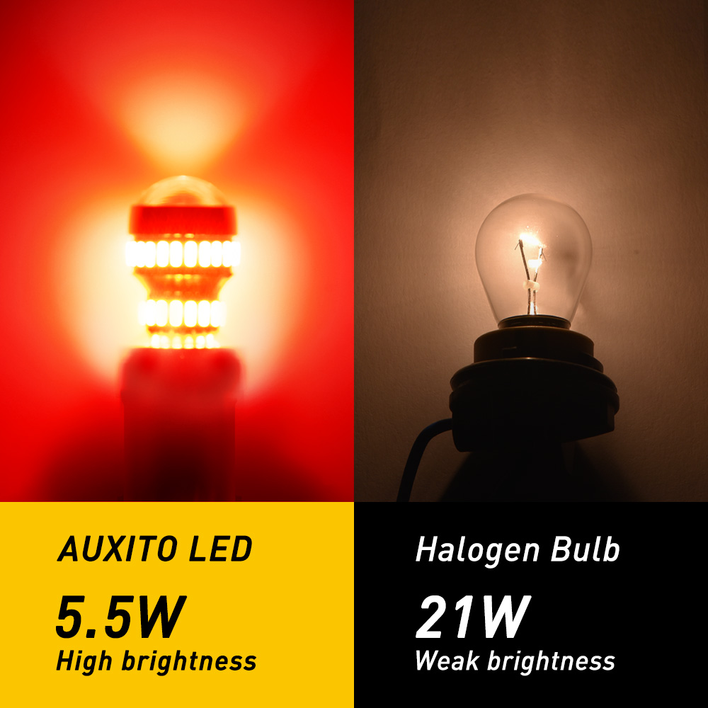 AUXITO 2 unidades 1156 P21W Ba - Ludwigia Super Red avaliação e preço