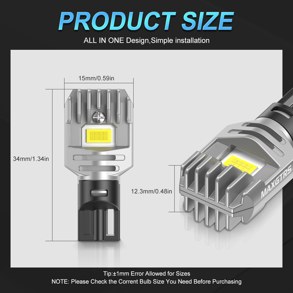 2x2000lm canbus t15 t16 led lu - Ludwigia Super Red avaliação e preço