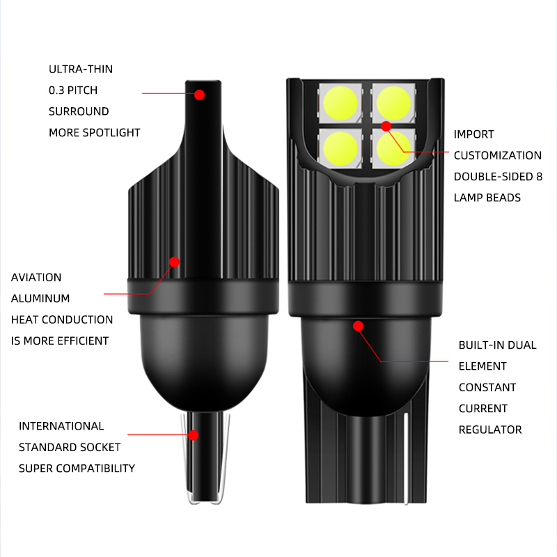 2 Lâmpadas LED T10 W5W 194 168 - Ludwigia Super Red avaliação e preço