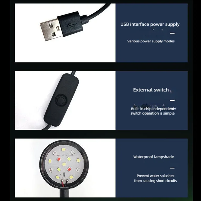 Lâmpada LED USB para Aquário c - Aquarium Plant Diseases avaliação e preço