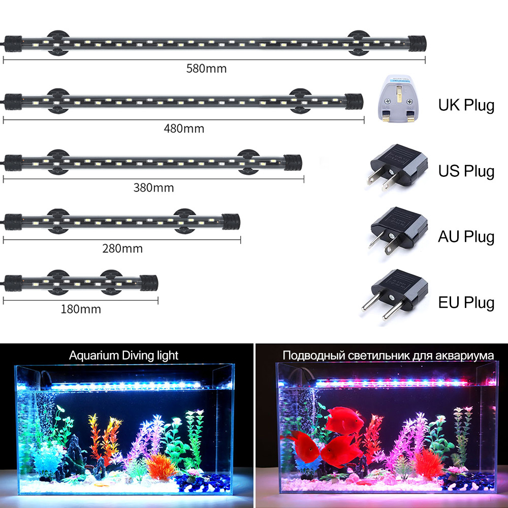 90-260v luz de aquário led à p - Aquarium Plant Diseases avaliação e preço