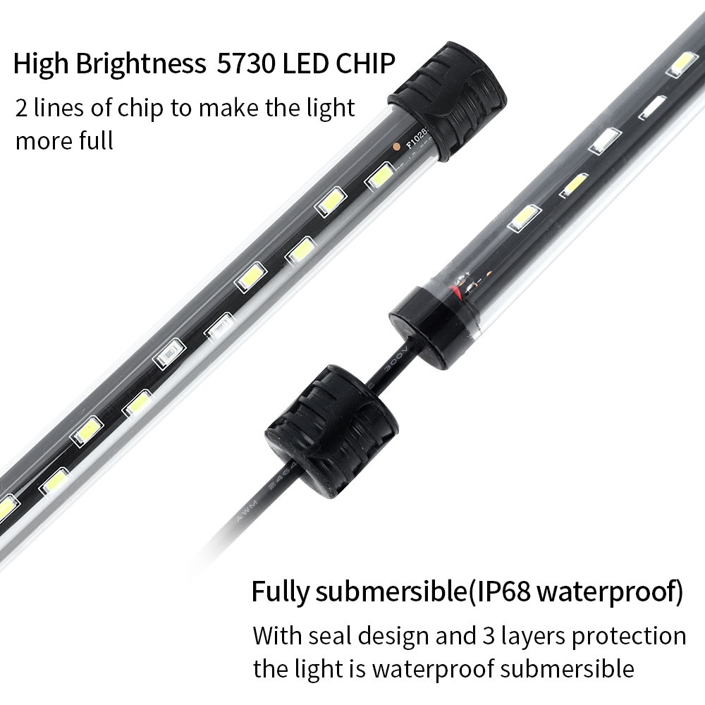 90-260v luz de aquário led à p - Aquarium Plant Diseases avaliação e preço