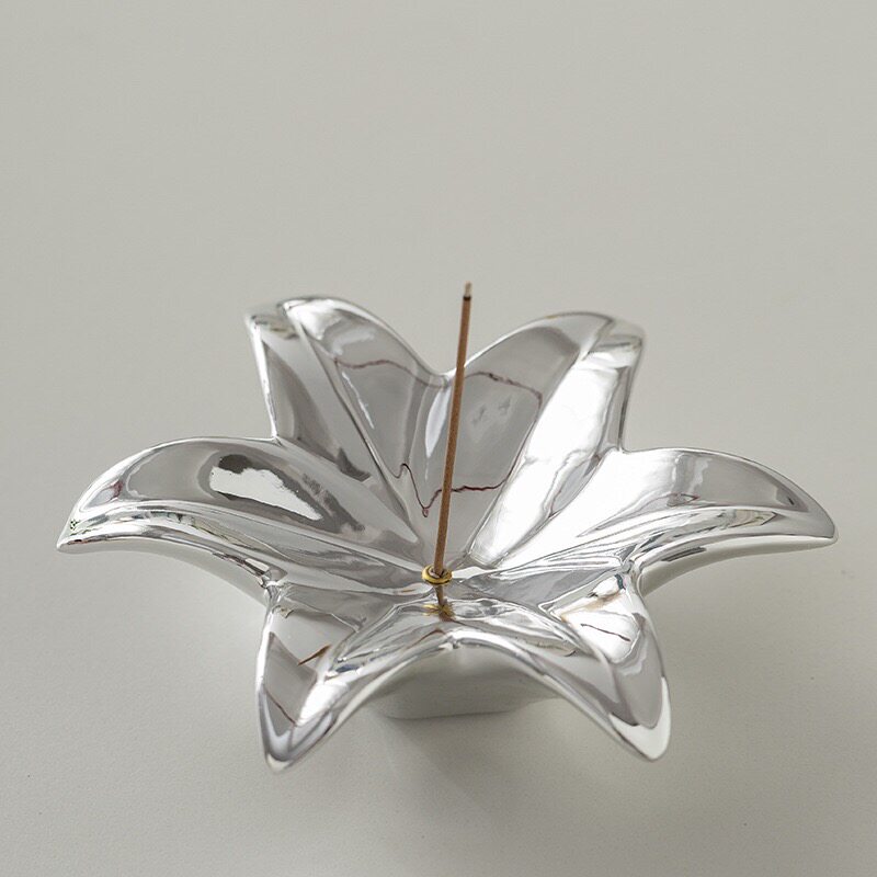 Queimador de Incenso Criativo  - Diffuser Lily Glass avaliação e preço