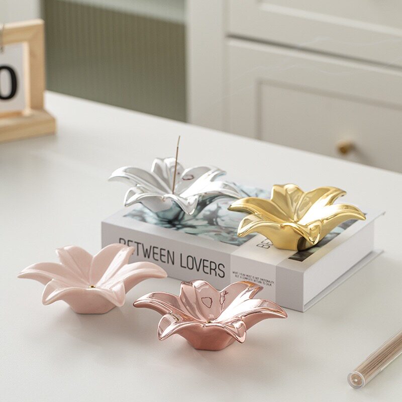 Queimador de Incenso Criativo  - Diffuser Lily Glass avaliação e preço